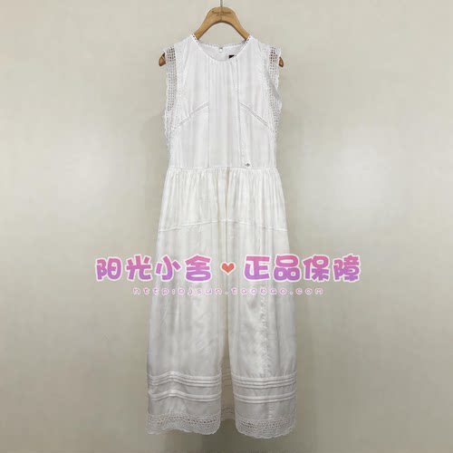 TeenieWeenie小熊26夏度假蕾丝拼接连衣裙TTOW2625CCK OW2625CCK