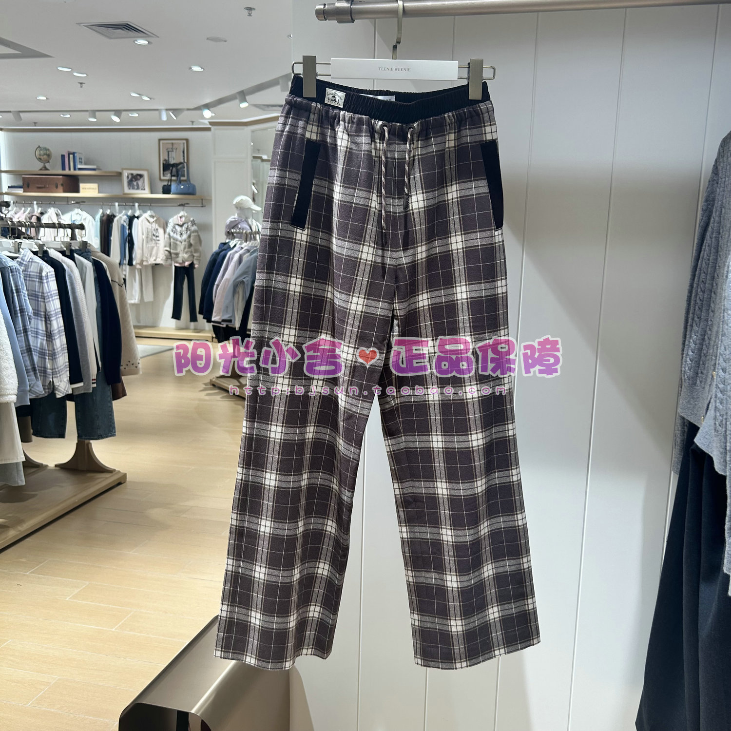 TeenieWeenie小熊2025冬休闲裤TTTC254TC3A TC254TC3A