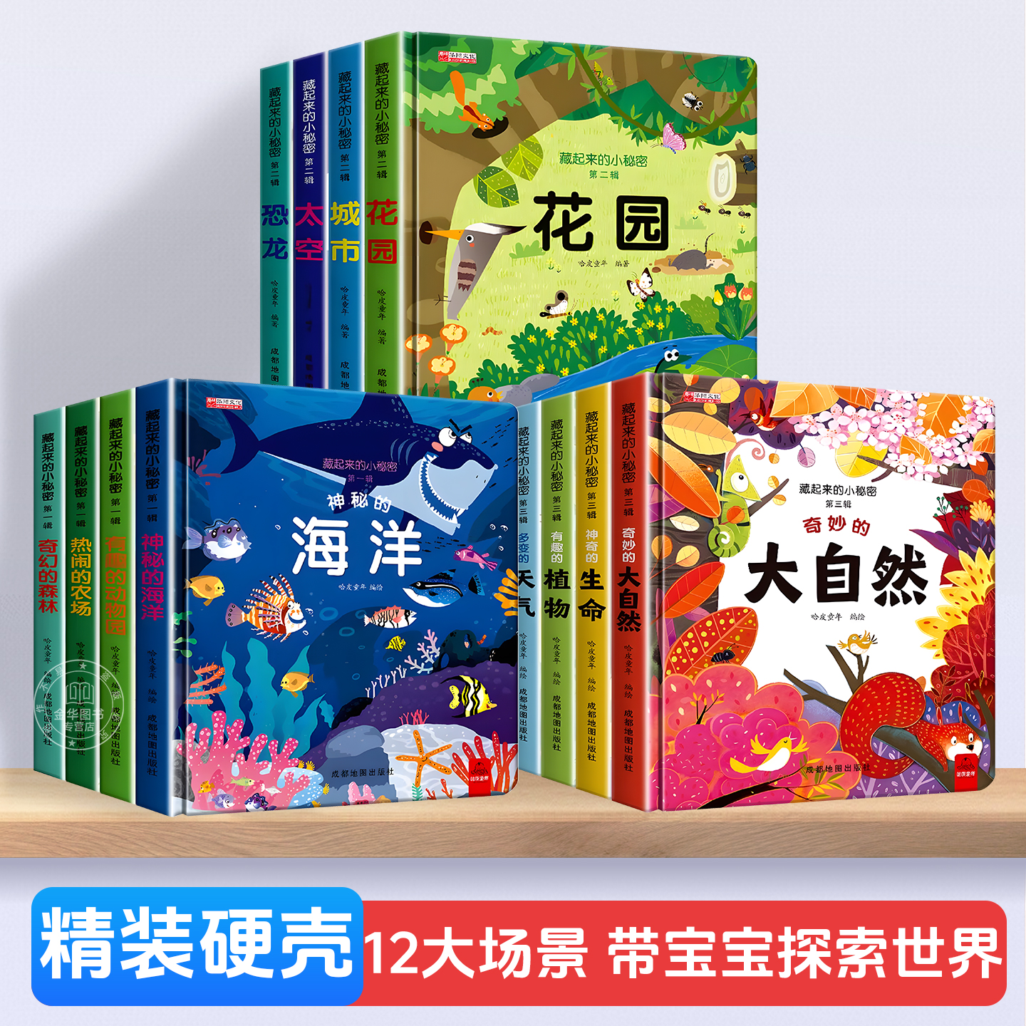 藏起来的小秘密儿童3D立体书