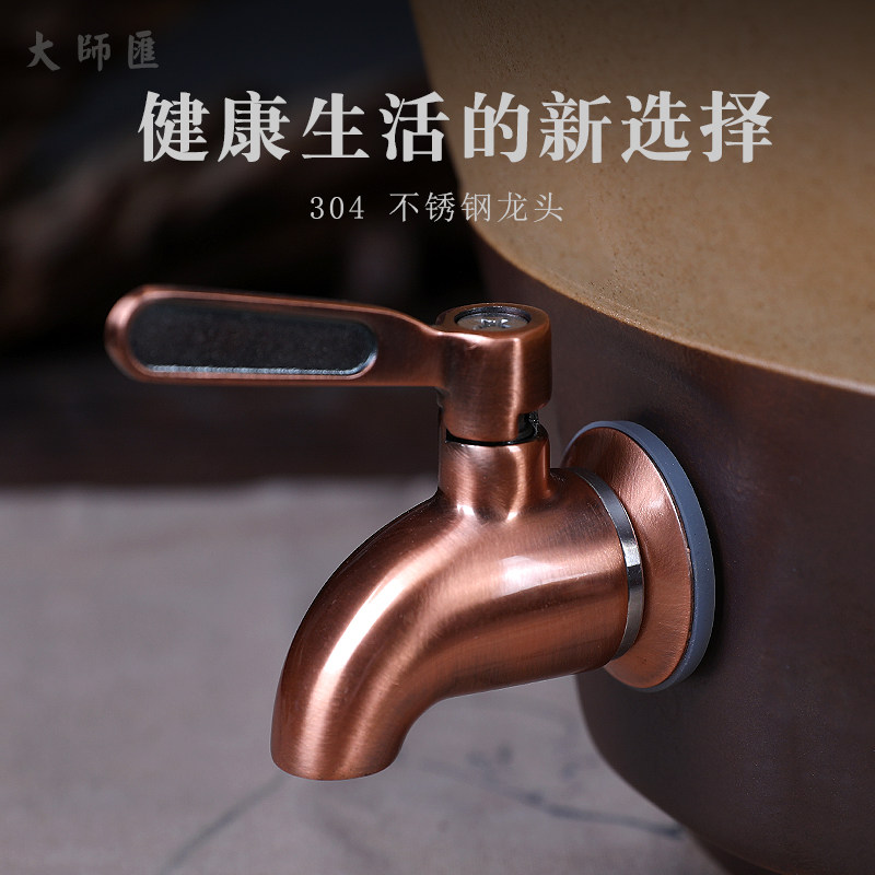 景德镇陶瓷酒坛配件304不锈钢龙头酒桶酒壶专用泡酒防腐蚀防锈