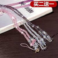 Мобильный телефон, ремешок, креативный универсальный чехол для телефона, бусины, модная цепочка, женский стиль