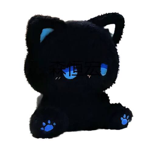 可爱高颜值呆呆公仔毛绒玩具玩偶娃娃emo小熊礼物生日送女生小猫
