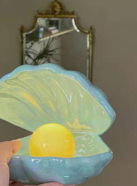 桌面陶瓷创忆陶瓷摆件少女心