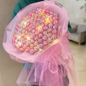 99颗棒棒糖花束520情人节礼物