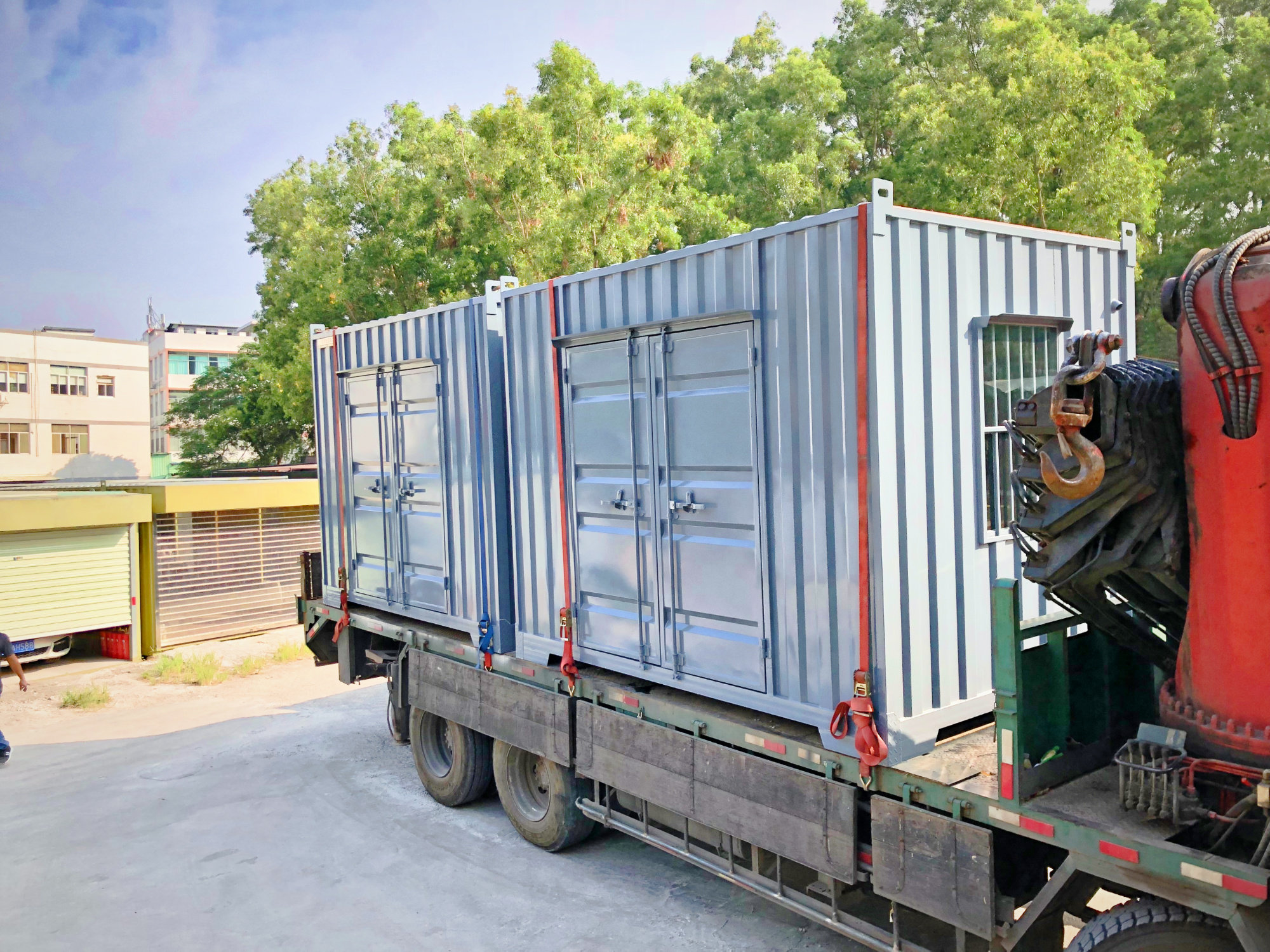 深圳致富集装箱仓库香港货柜运输电箱移动电源工具储物物流货仓