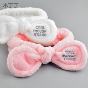 兔耳束发带发箍