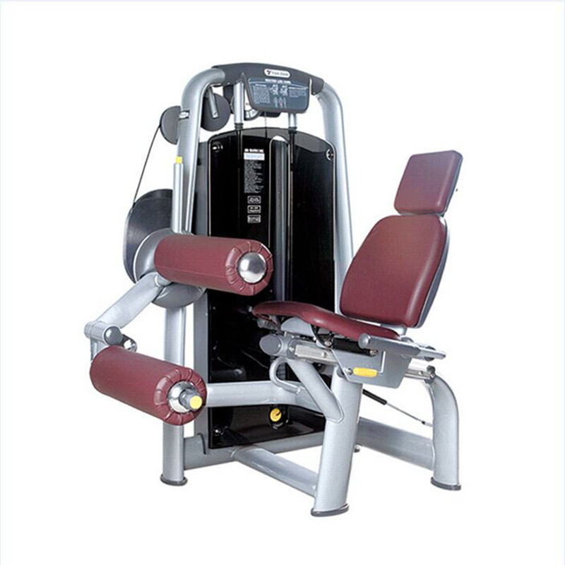 韦步wellBu6001商用坐姿式腿部弯举后勾腿部下压屈伸训练器械