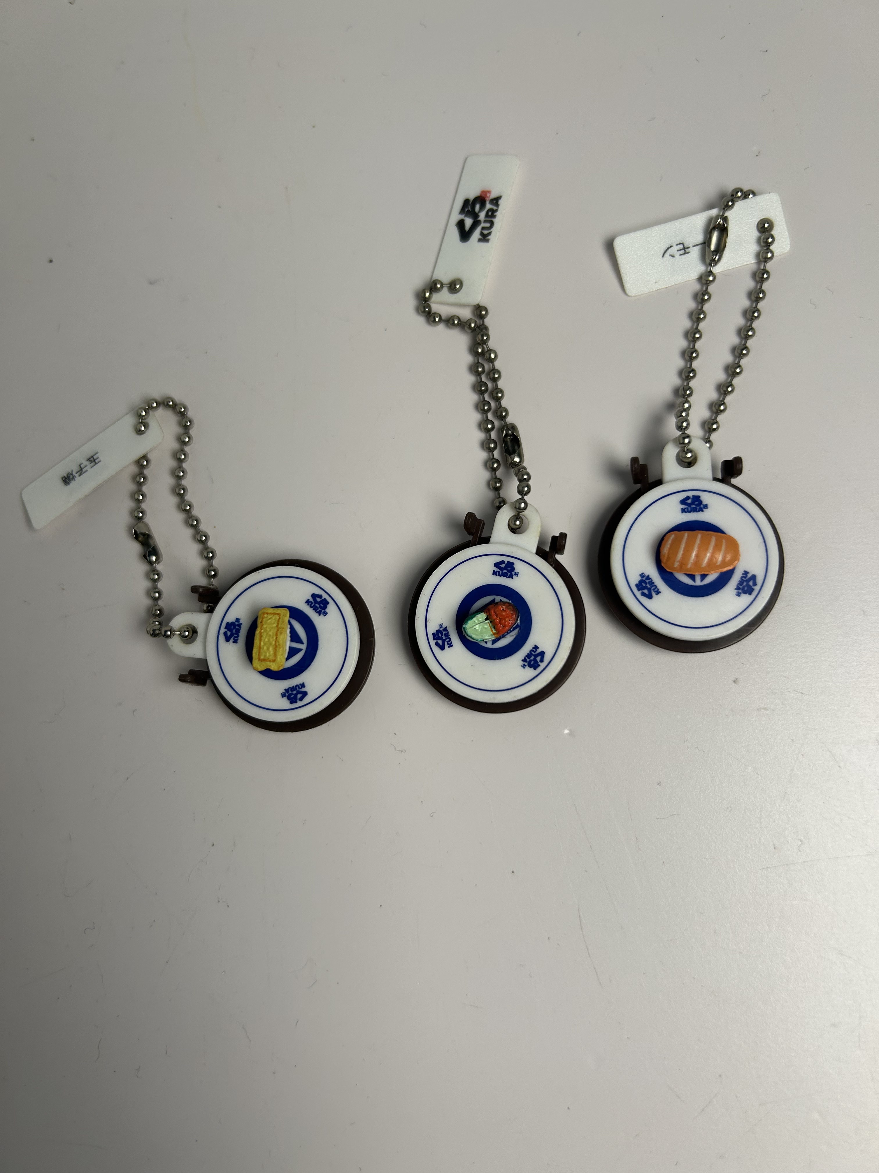 日单散货 kura扭蛋日本料理 寿司仿真实物模型 挂件食玩微缩仿真