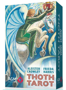 透特/托特塔罗牌口袋版 Crowley Thoth 桌游卡牌