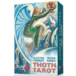 透特/托特塔罗牌口袋版 Crowley Thoth 桌游卡牌