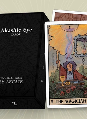 阿卡西之眼塔罗牌白边框版 AKashic Eye