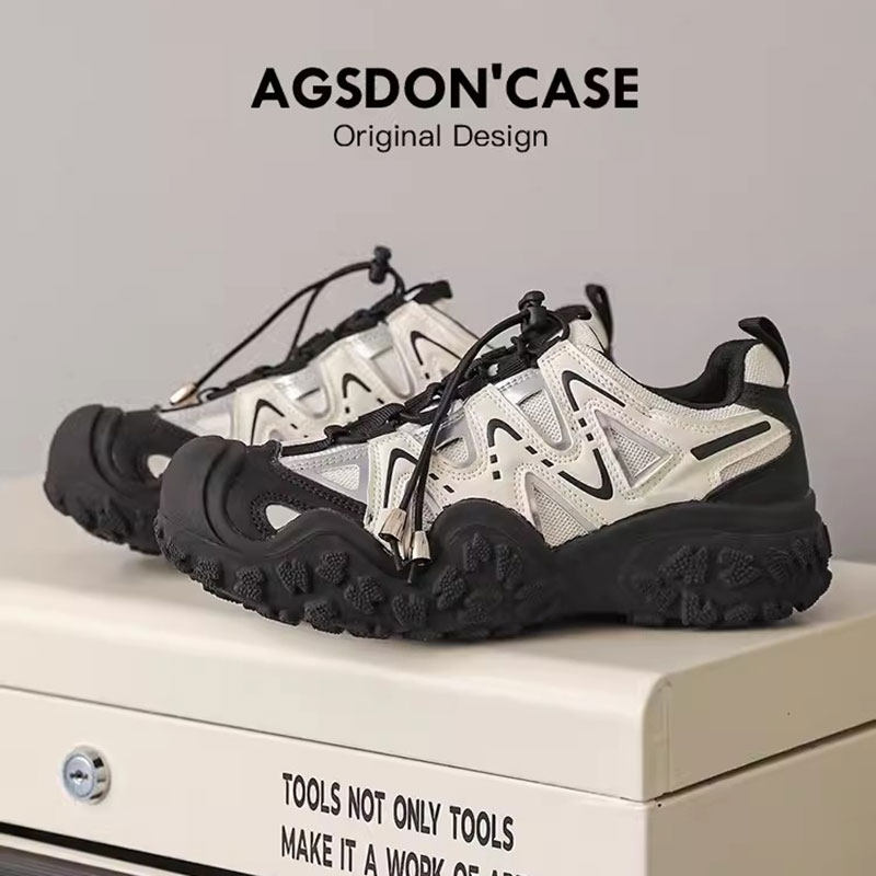 奥古狮登户外登山鞋女2026新款春夏季透气轻便溯溪丑萌徒步运动鞋