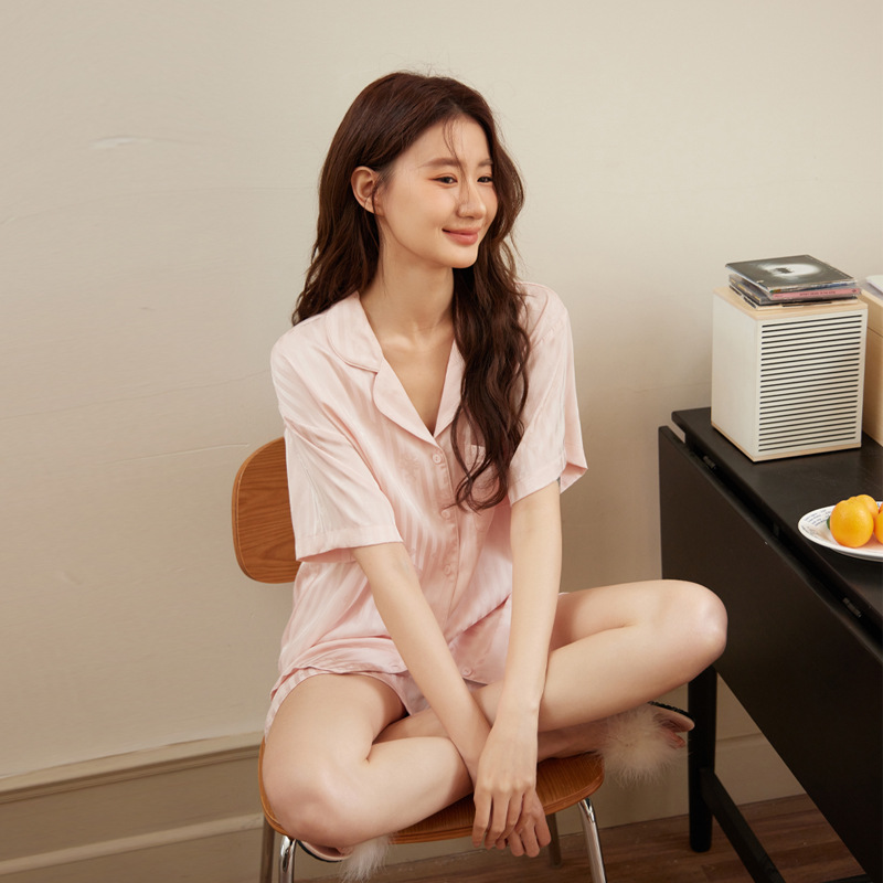 冰丝睡衣女款2025新款夏高级感