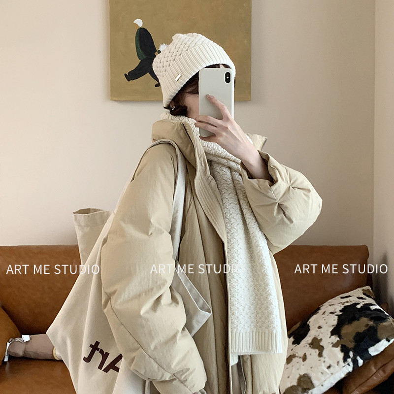 ARTME瓜瓜 花苞廓形三防面料三星安心90白鸭绒可溯源羽绒服wy1w2