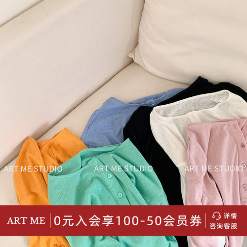 ARTME瓜瓜空气感松弛六色上衣