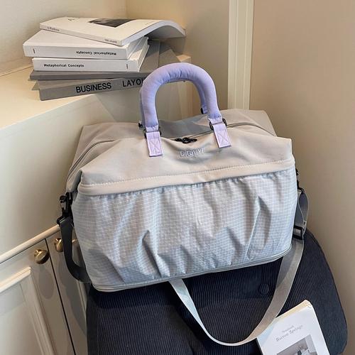 大容量旅行包女短途出差行李包旅游收纳轻便手提包时尚运动健身包