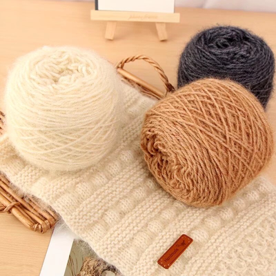 上海松鼠绒手工编织毛线