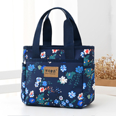 新款 休闲包手提女包中年妈妈包外出上班手拎包妈咪袋便当包饭盒袋