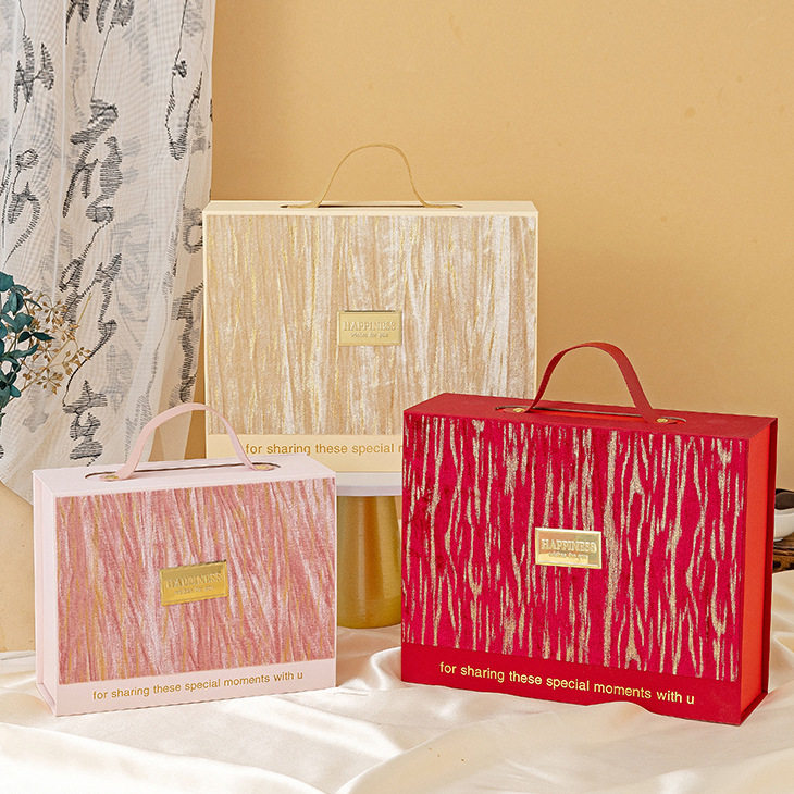 喜糖盒结婚免折叠伴手礼盒子
