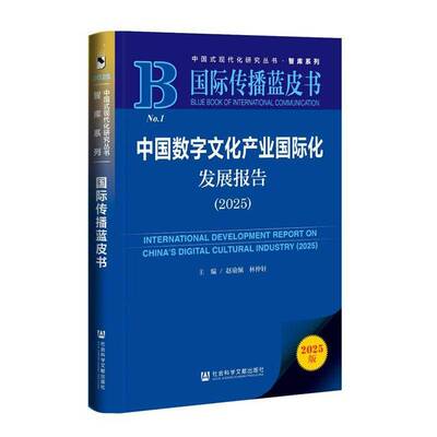 中国数字文化产业国际化发展报告:2025:2025赵瑜佩 文化书籍