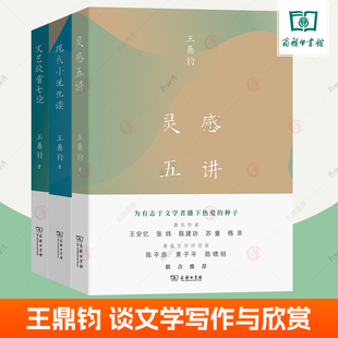 王鼎钧作品集全3册 灵感五讲+文艺欣赏七论+现代小说化读 文学小说故事写作教材谈诗歌散文戏剧绘画书法篆刻赏析美学文学艺术书籍