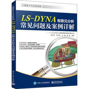 分析常见问题及案例详解者_袁志丹张永召王强黎勇责_许自然科学畅销书图书籍电子工业出版 现货正版 DYNA有限元 社9787121414602