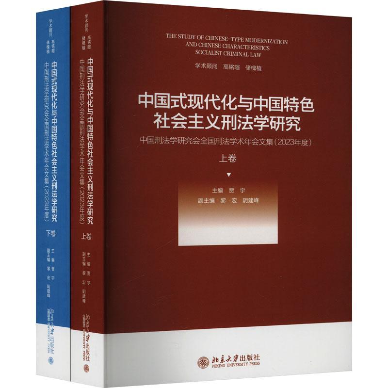 中国式现代化与中国社会主义刑法学研究:中国刑法学研究会全国刑年会文集:2023年度 贾宇 法律书籍