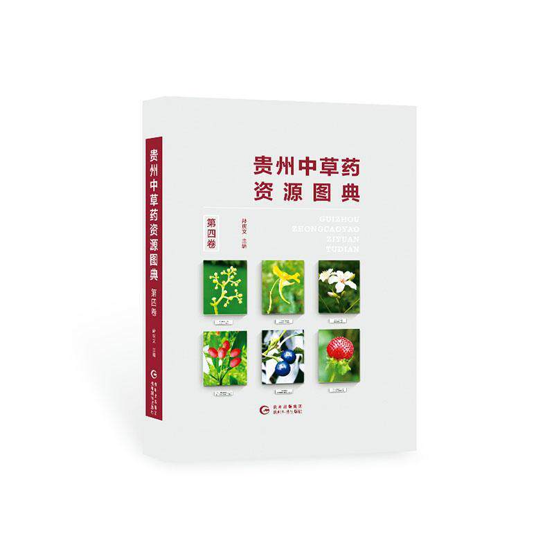 贵州中草药资源图典（四卷）孙庆文 医药卫生书籍