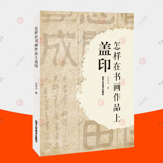 正版包邮 怎样在书画作品上盖印 王本兴 印章分类材质选用 书画标准地使用印章 如何选印盖印注意事项 书法篆刻艺术类书籍