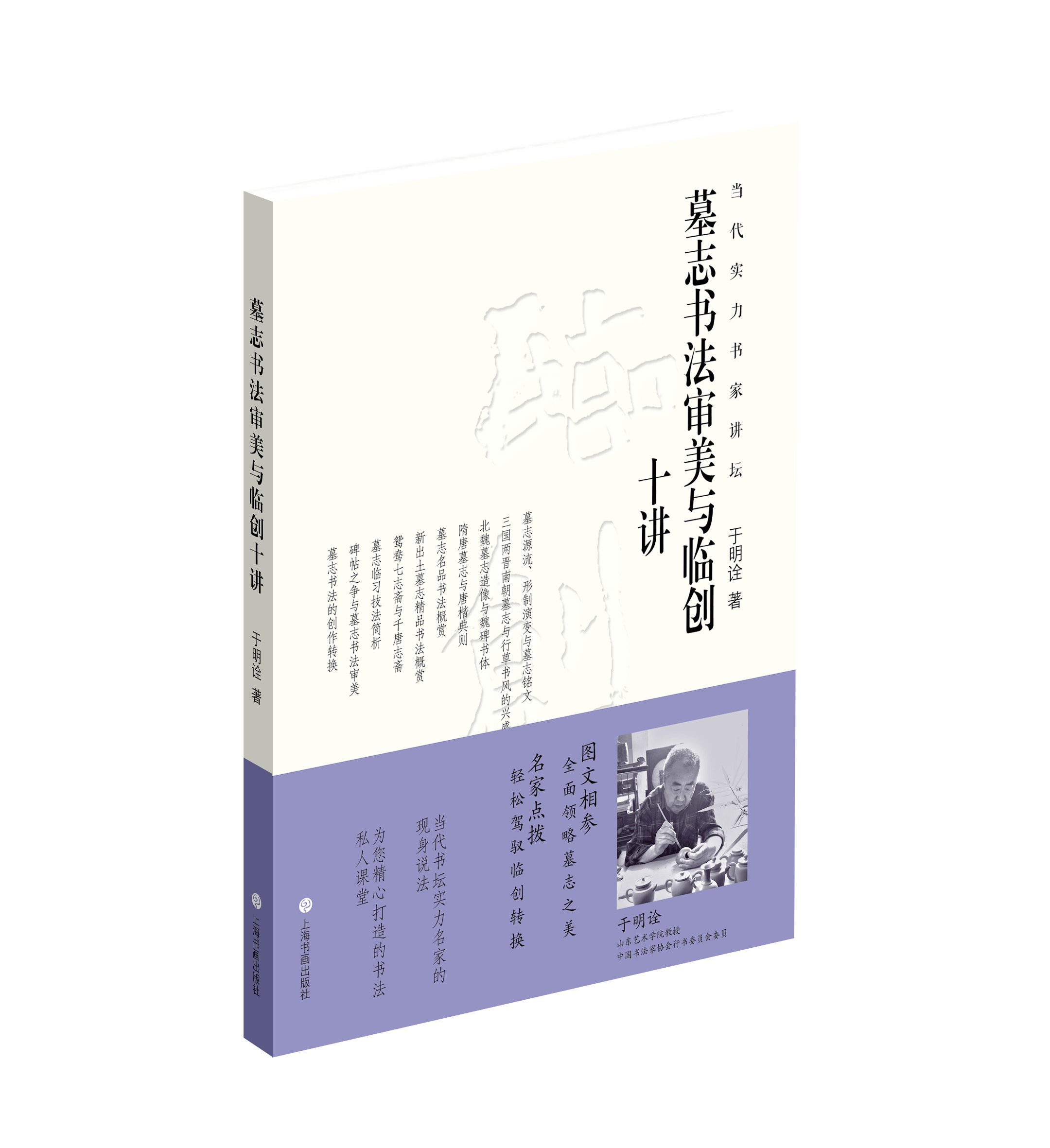 正版包邮当代实力书家讲坛·墓志书法审美与临创十讲艺术鉴赏书籍参考临摹工具书上海书画出版社