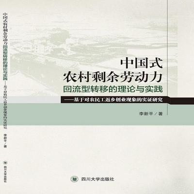 中国式农村剩余劳动力回流型转移的理论与实践——基于对农民工返乡创业现象的实证研究书李  管理书籍