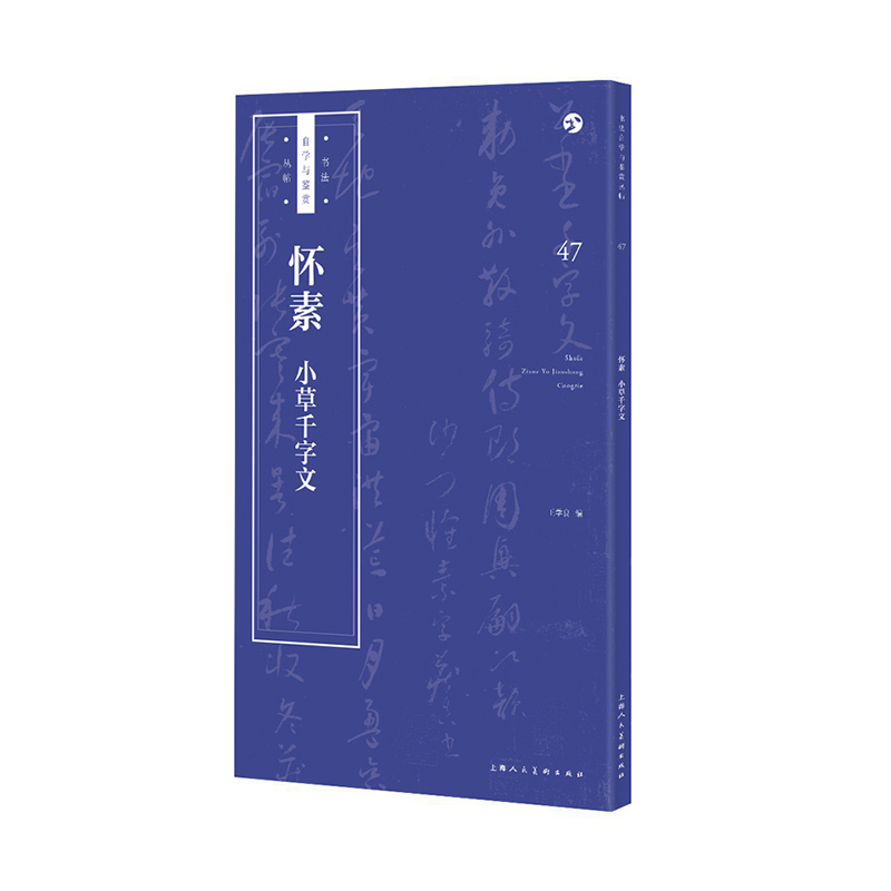 怀素小草千字文书法自学与鉴赏丛帖 原碑原贴原文旁注高清原大版草字帖草书字帖临摹毛笔书法草书技法 怀素书法全集 怀素草书帖