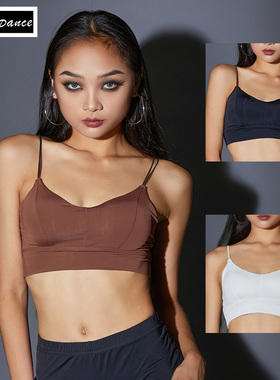 皇朝拉丁舞服新款拉丁文胸上衣吊带练功服伦巴内衣漏背胸衣A59