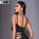 HC高定系列 拉丁舞上衣女U型美背小吊带内搭外穿带胸垫DS012