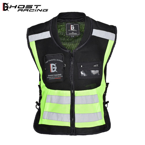 魔鬼竞赛厂家直销巡航拉力服摩托车骑行马甲安全防护护具反光