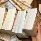 收藏家聚会手帐素材纸复古英文花朵手帐造景拼贴装 饰打底纸背景纸