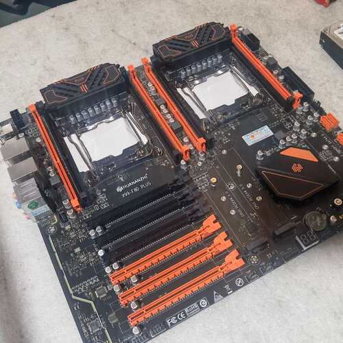 华南金牌X99-F8D PLUS双路大板+E5处理器--议价商品