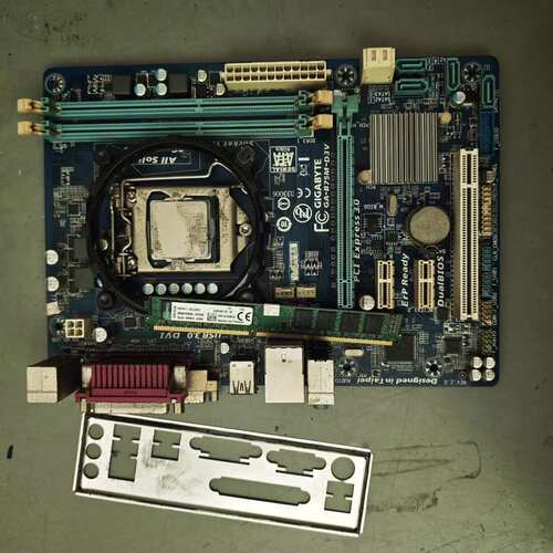 技嘉B75M cpu i5 3570 主频3.4 内存8--议价商品