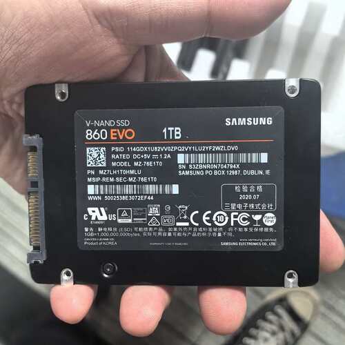 三星 860 EVO 1TB 2.5寸SATA固态硬盘--议价商品