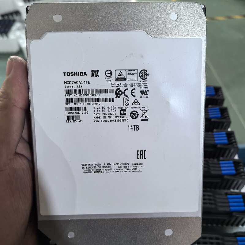 东芝14T企业级硬盘，型号MG08ACA14TE，3.5寸S--议价商品