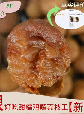 500克广西农家鸡嘴荔枝干核小肉厚清甜多汁自有工厂零食煲汤 送礼