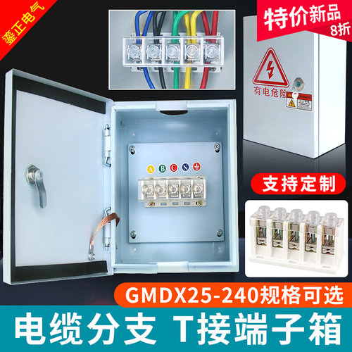 t分t接箱 电接端子箱 接线箱端子电箱电缆接驳箱低压电缆缆支箱