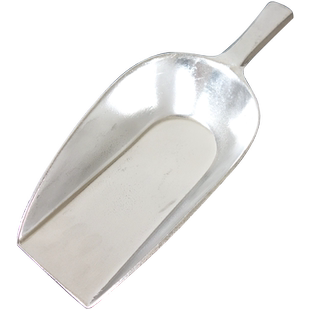 铸铝加厚冰铲一体大号食品粮食面粉饲料茶叶平底多用铲取土铲铝制