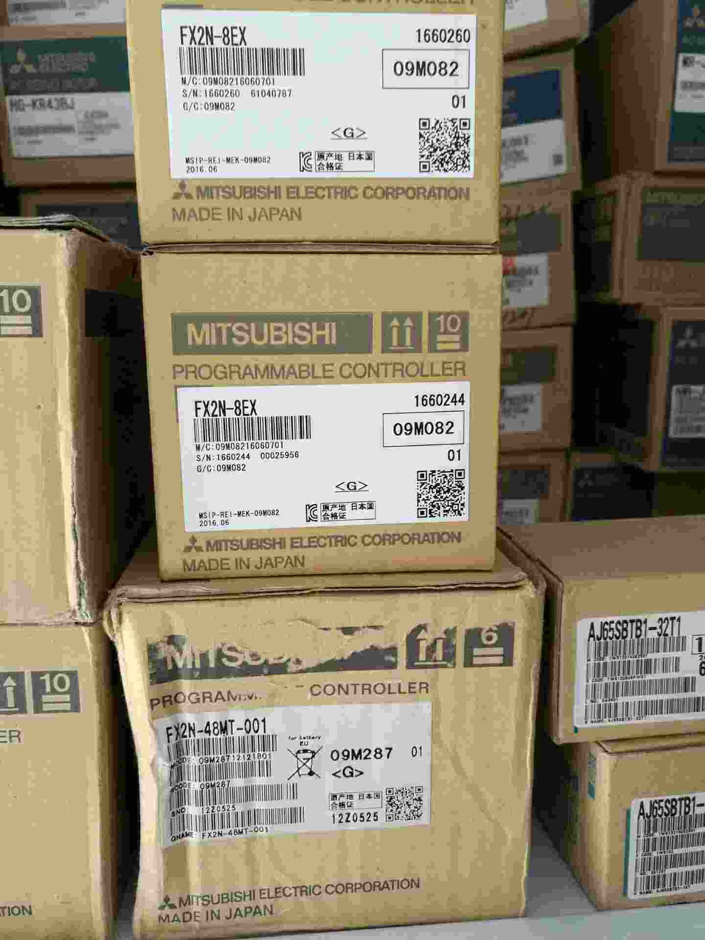 全新原装三菱扩展模块 fx2n-8ex 现货