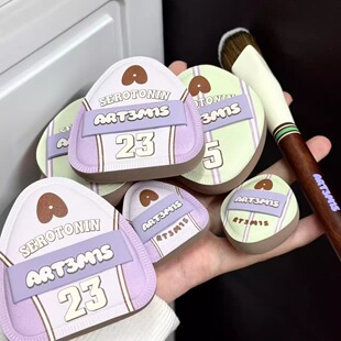 ART3M1S凹凸迷思网球系列菱零伍嘿二三绒地咚粉扑粉底液底妆定妆