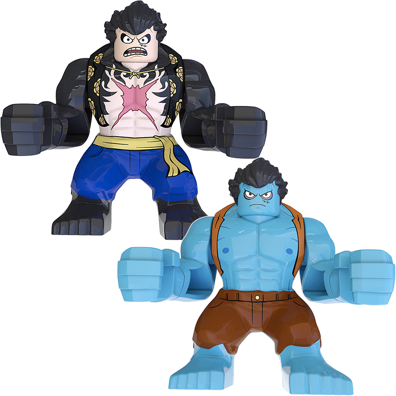 日本动漫积木儿童拼装玩具