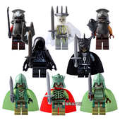 品高PG8036魔戒霍比特人索隆之口戒灵强兽人拼装 积木兼容国产