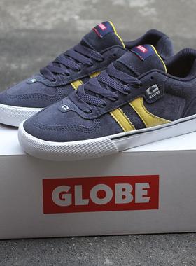 深蓝色GLOBE滑板鞋休闲鞋耐磨减震透气低帮BMX板鞋DC大码鞋lakai