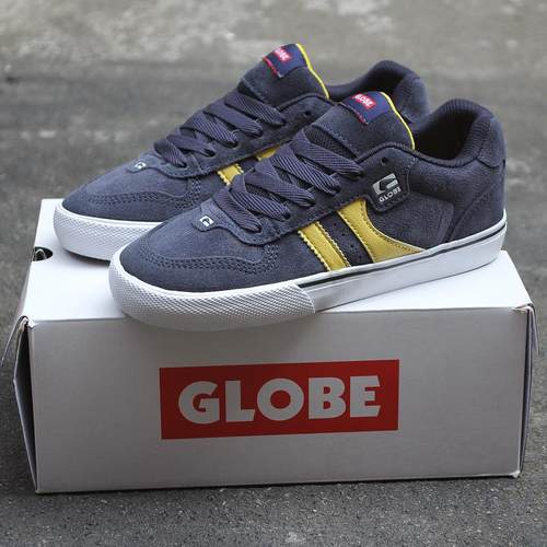 GLOBE滑板鞋系带男女翻毛皮低帮