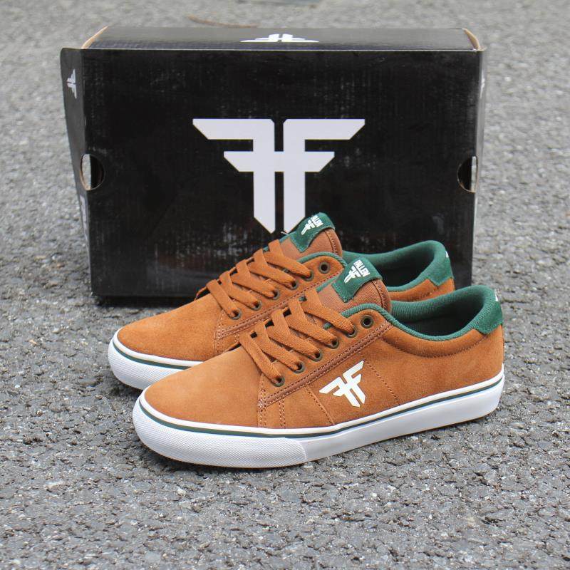 原盒Fallen滑板鞋BOMBER全翻毛皮鞋面舒适男女dc板鞋PRO鞋垫款sk8